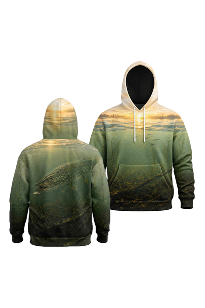 Performance Fleece-Lined Hoodie - Dawn Shimmer Pike image 1
