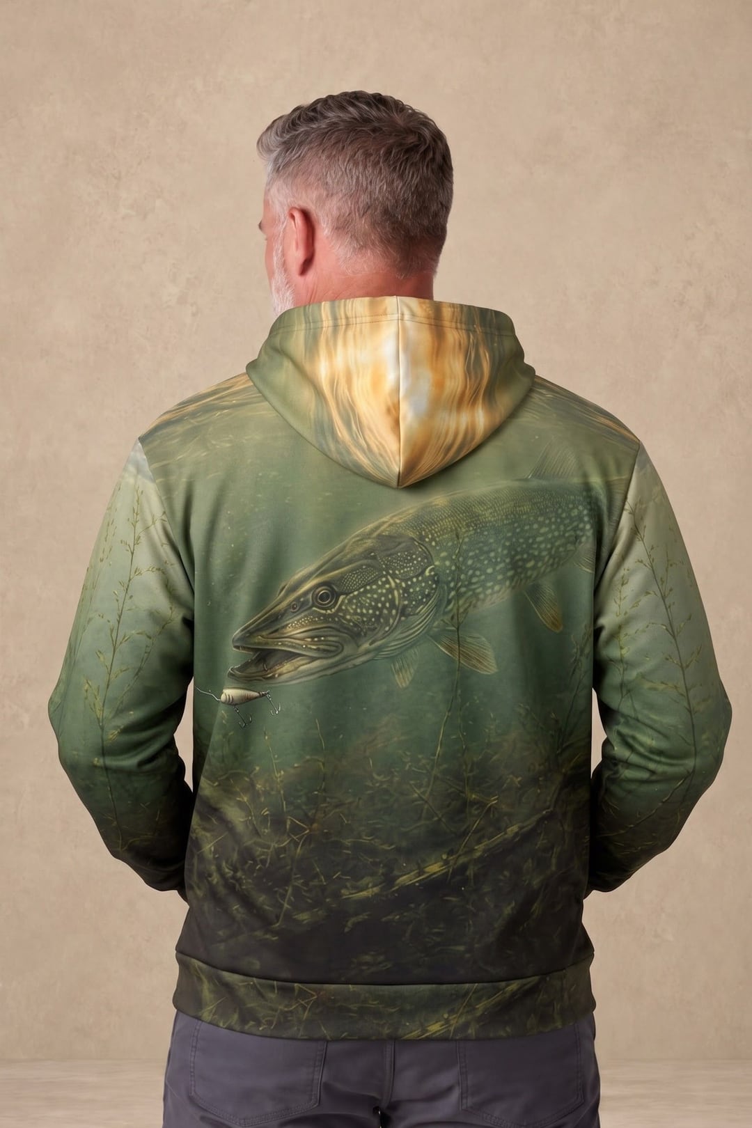 Performance Fleece-Lined Hoodie - Dawn Shimmer Pike image 2