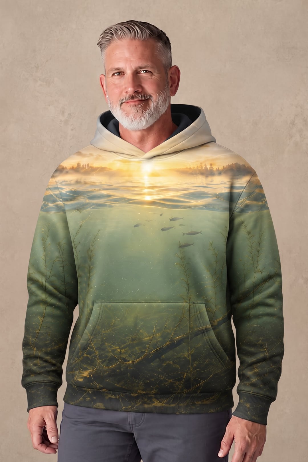 Performance Fleece-Lined Hoodie - Dawn Shimmer Pike image 3
