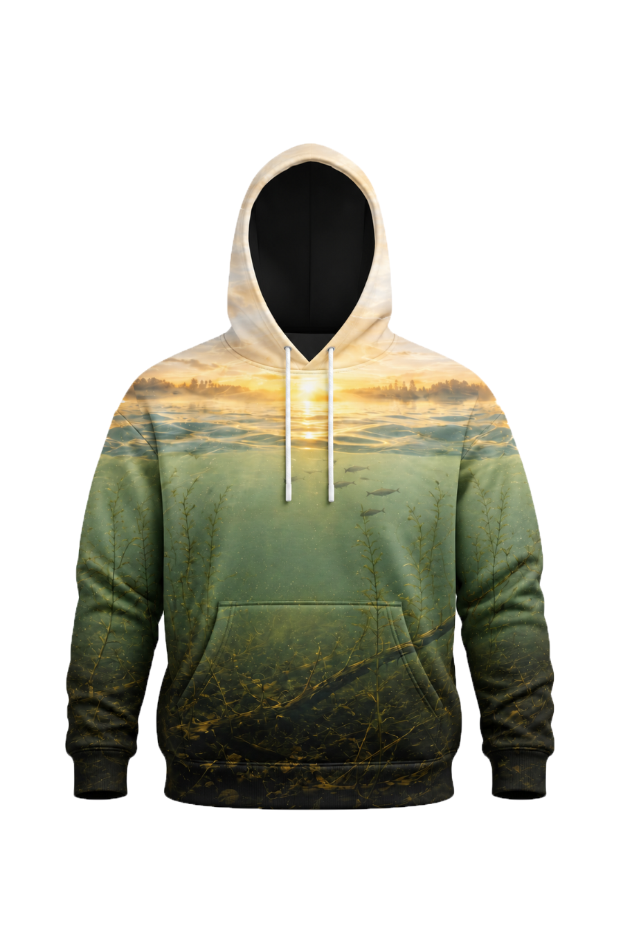 Performance Fleece-Lined Hoodie - Dawn Shimmer Pike image 6