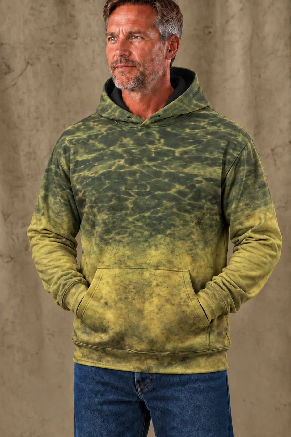Performance Fleece-Lined Hoodie - Stillwater Frog Bass image 3