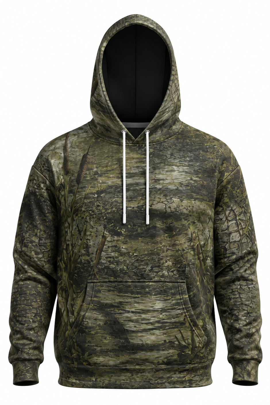 Performance Fleece-Lined Hoodie - Bayou Ambush Gator image 6