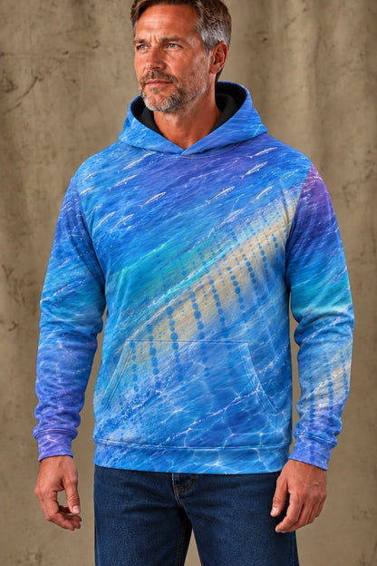Performance Fleece-Lined Hoodie - Sailfish Velocity Reef image 3
