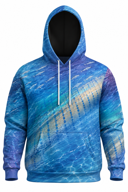 Performance Fleece-Lined Hoodie - Sailfish Velocity Reef image 6