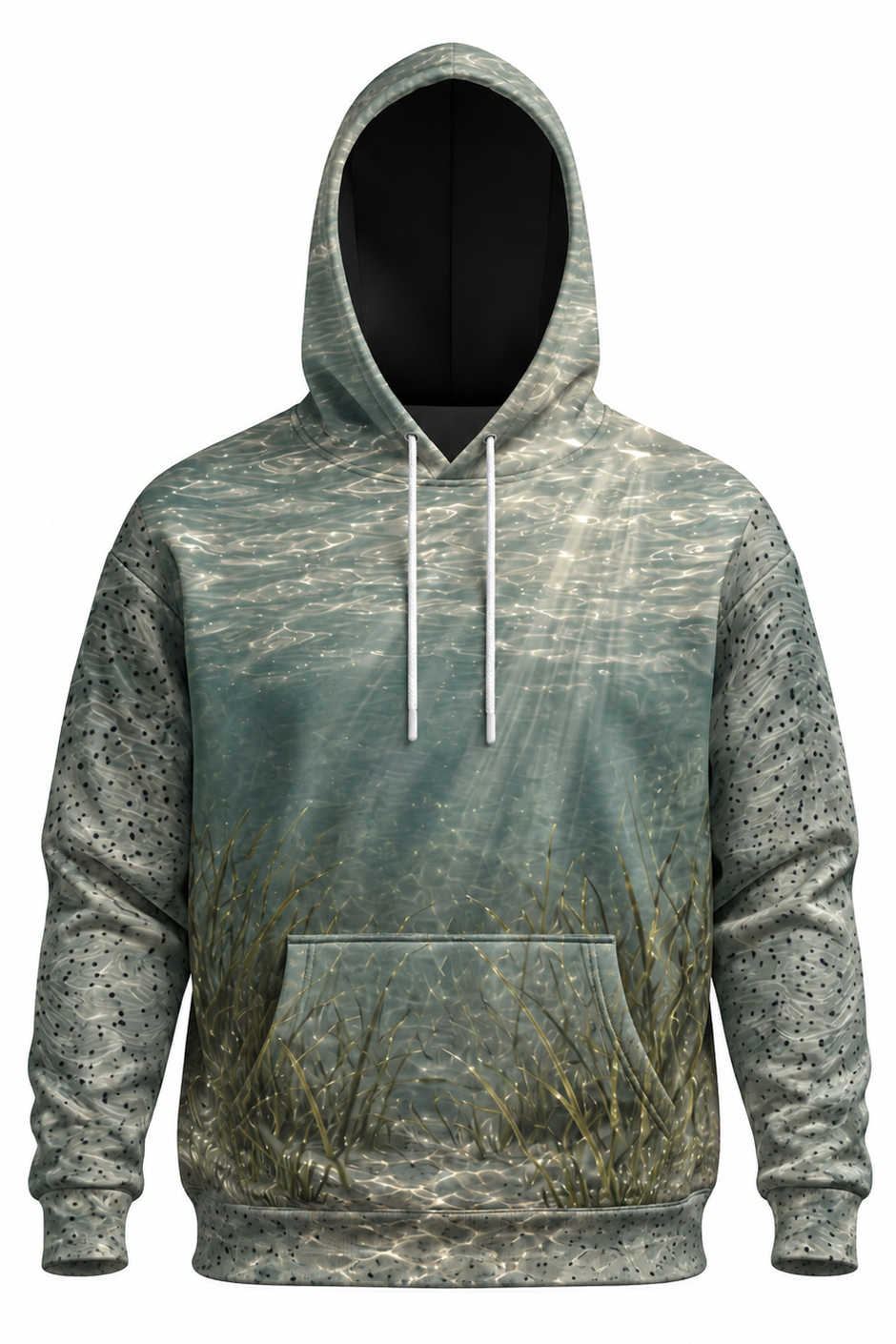 Performance Fleece-Lined Hoodie - Silverline Speckled Trout image 6