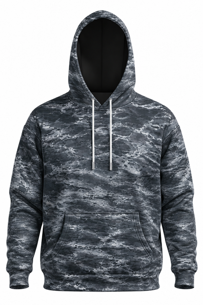 Performance Fleece-Lined Hoodie - Dusk Lake Salmon image 6