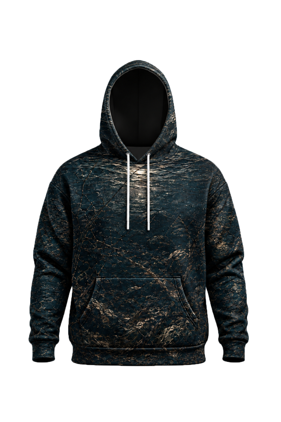 Performance Fleece-Lined Hoodie - Nightfall Timber Walleye image 6