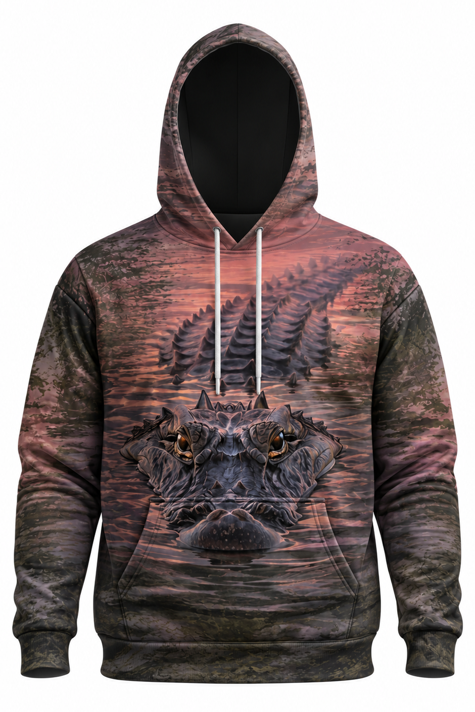 Performance Fleece-Lined Hoodie - Dusk Gator Watch image 6