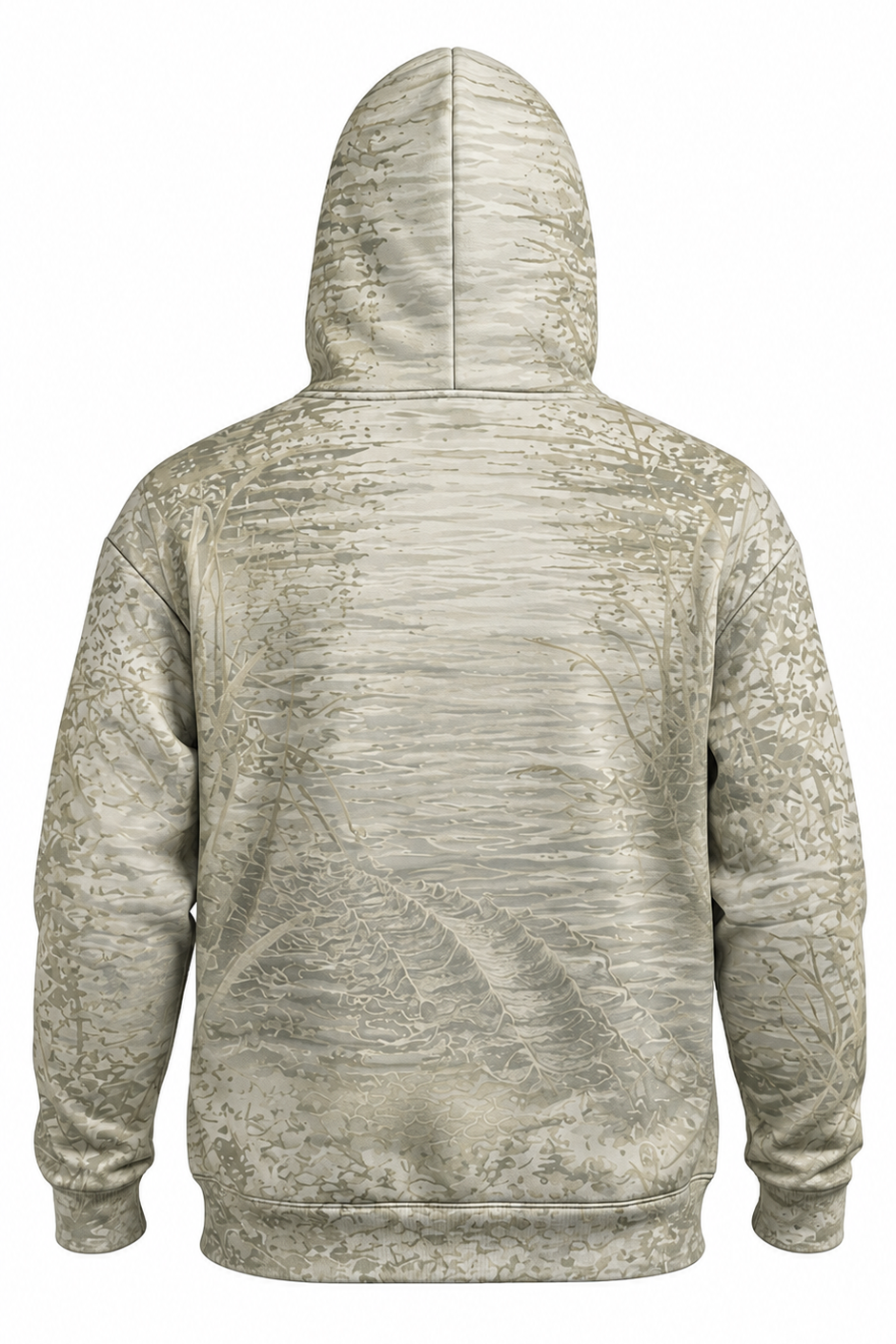 Performance Fleece-Lined Hoodie - Marsh Bone Stalker image 5