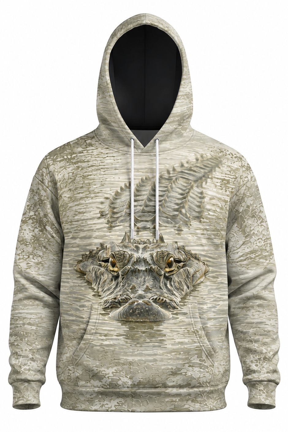 Performance Fleece-Lined Hoodie - Marsh Bone Stalker image 6