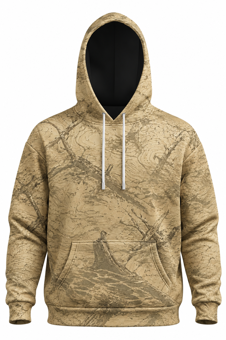 Performance Fleece-Lined Hoodie - Sunlit Timber Crappie image 6