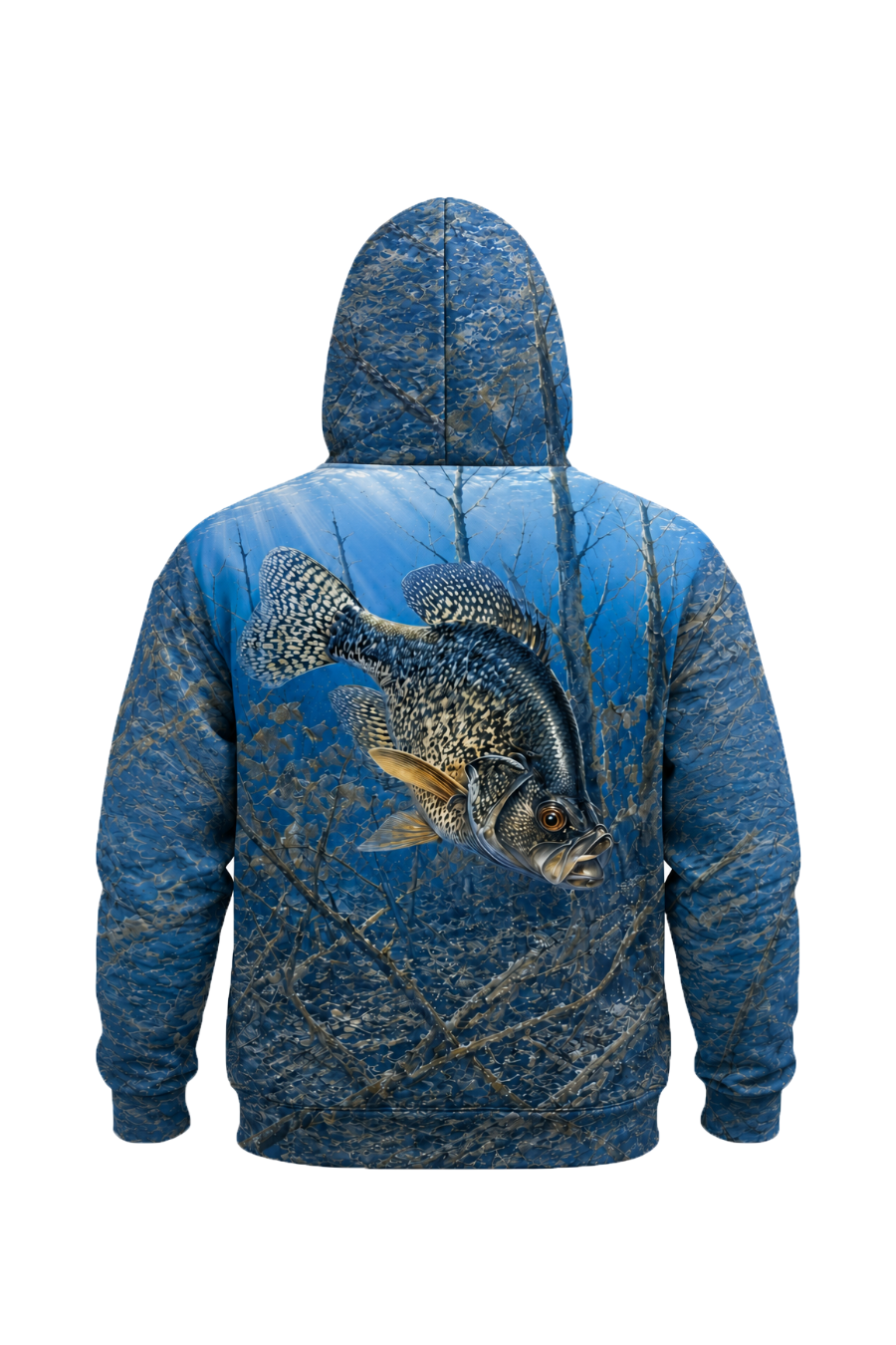 Performance Fleece-Lined Hoodie - Sunlit Flooded Crappie image 5