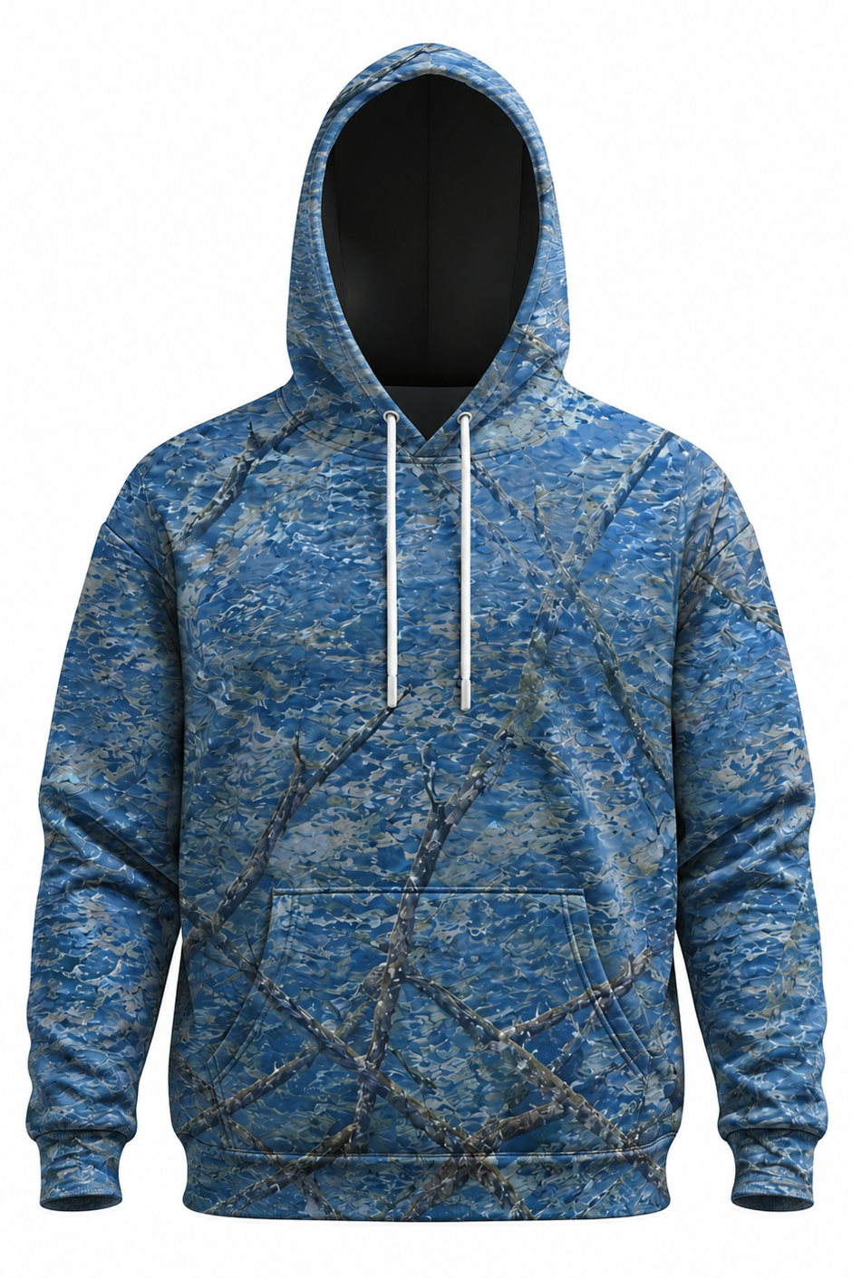 Performance Fleece-Lined Hoodie - Sunlit Flooded Crappie image 6