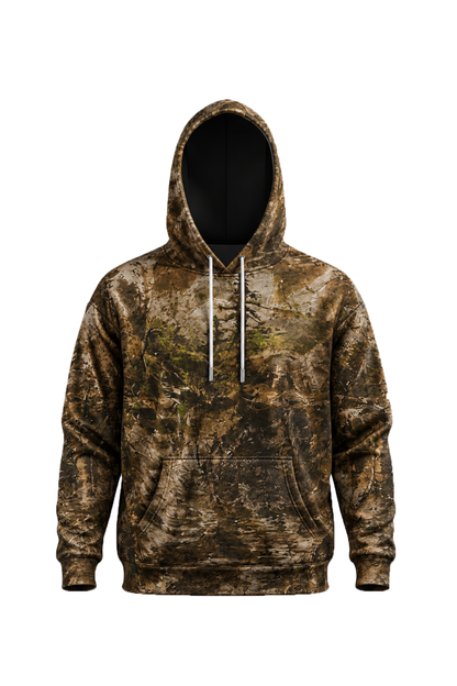 Performance Fleece-Lined Hoodie - Woodland Bigfoot Muskie image 6