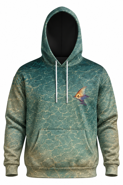Performance Fleece-Lined Hoodie - Red Drum Drift image 6