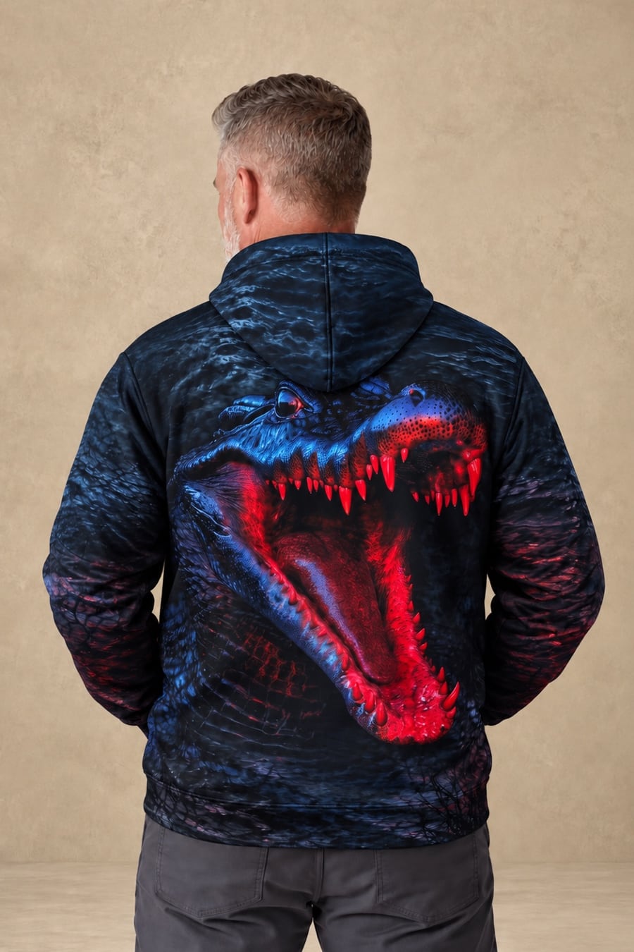 Performance Fleece-Lined Hoodie - Gator Nightstrike image 2