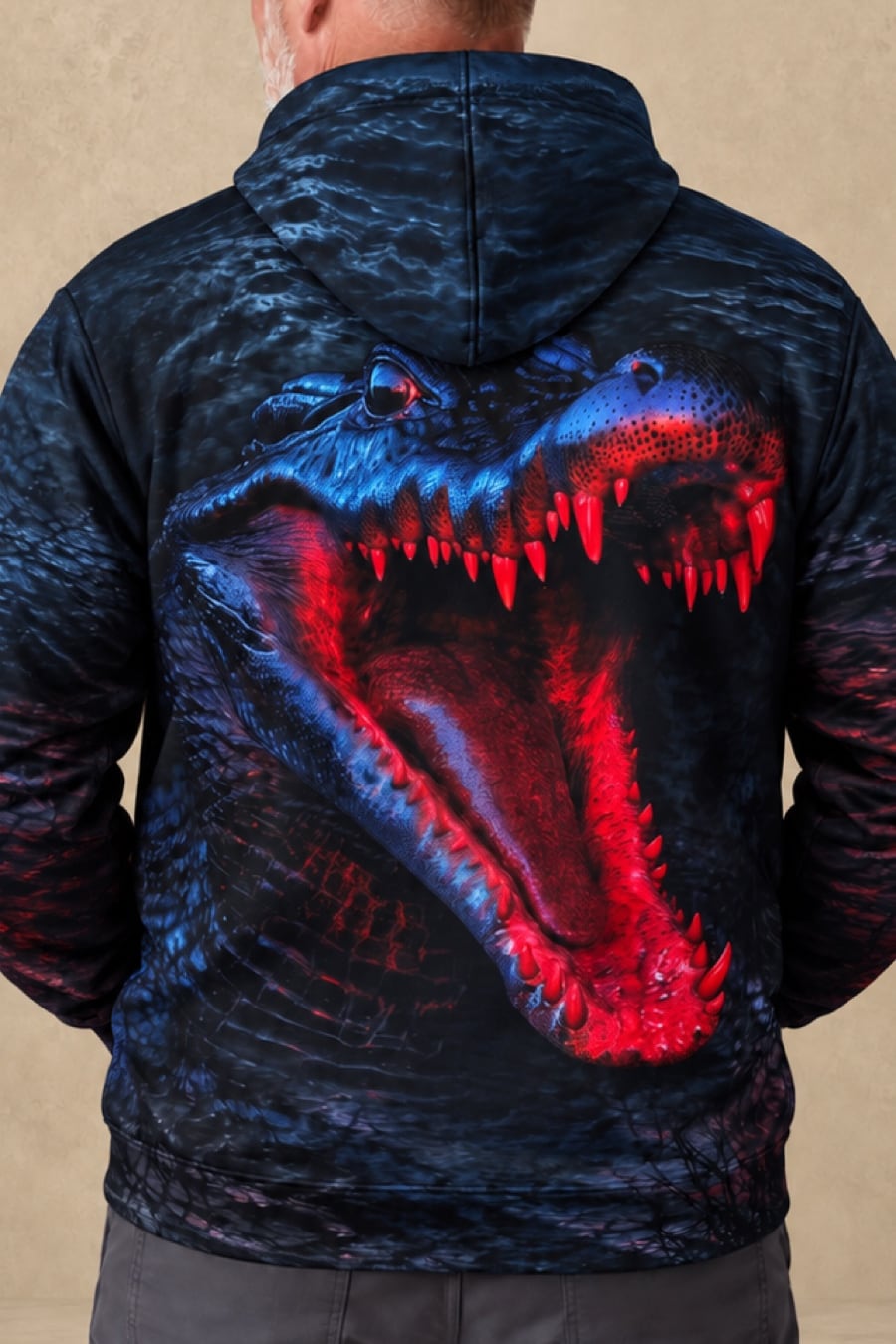 Performance Fleece-Lined Hoodie - Gator Nightstrike image 4
