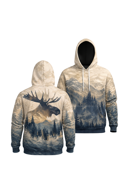 Performance Fleece-Lined Hoodie – Mountain Moose Heritage image 1