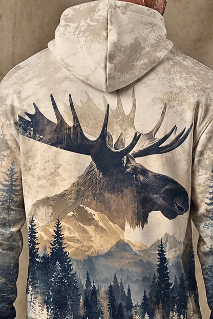 Performance Fleece-Lined Hoodie – Mountain Moose Heritage image 4