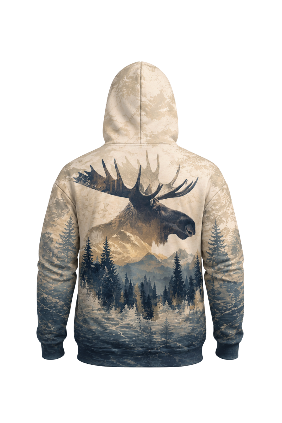 Performance Fleece-Lined Hoodie – Mountain Moose Heritage image 5