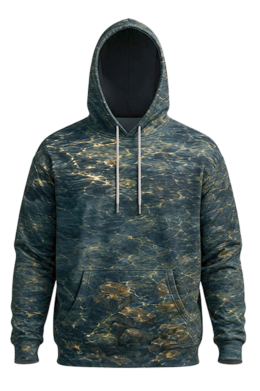 Performance Fleece-Lined Hoodie - Deep Breach Walleye image 6