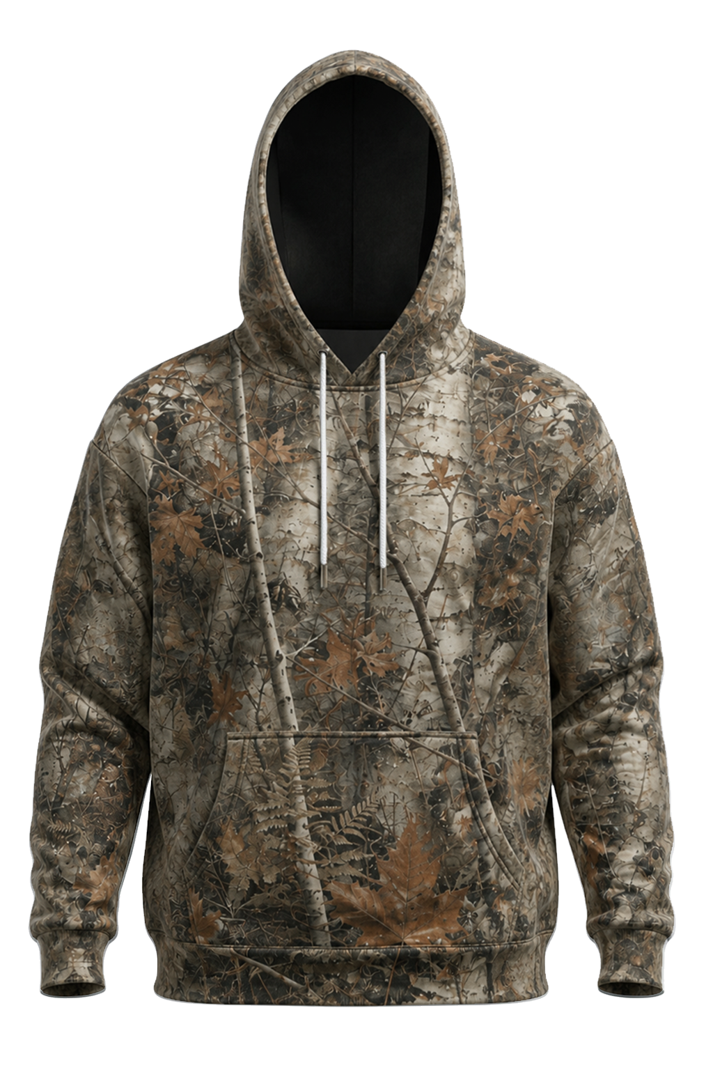 Performance Fleece-Lined Hoodie - Ruffed Grouse Drummer image 6