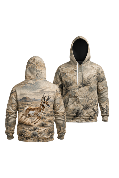 Performance Fleece-Lined Hoodie - Pronghorn Sage Basin Sprint image 1