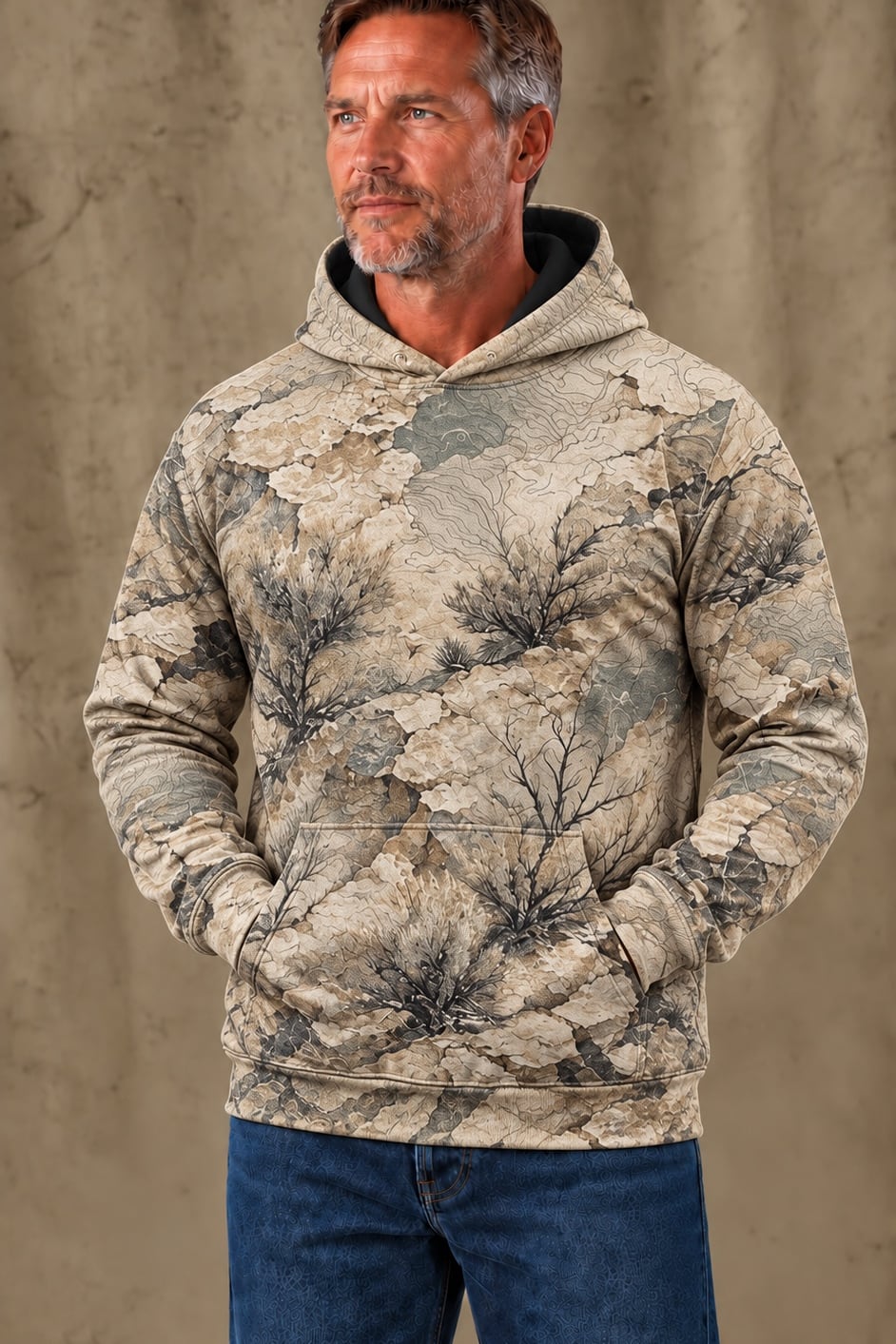 Performance Fleece-Lined Hoodie - Pronghorn Sage Basin Sprint image 3