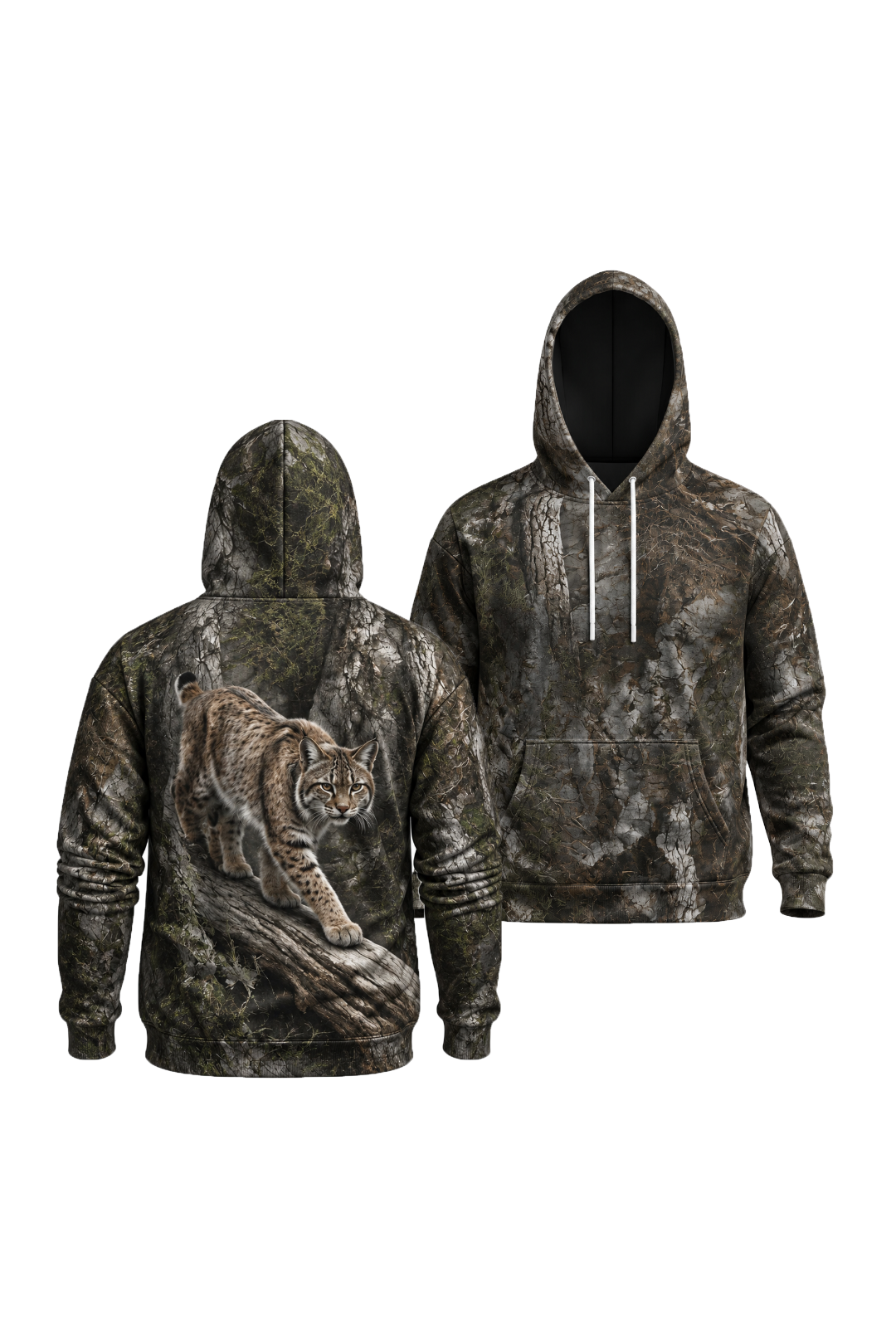 Performance Fleece-Lined Hoodie - Bobcat Cedar Shadow image 1
