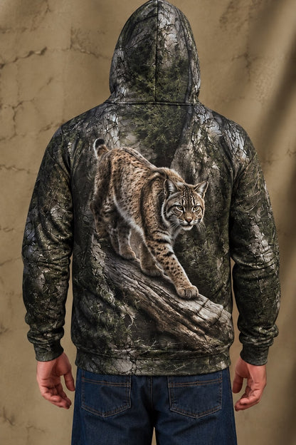 Performance Fleece-Lined Hoodie - Bobcat Cedar Shadow image 2