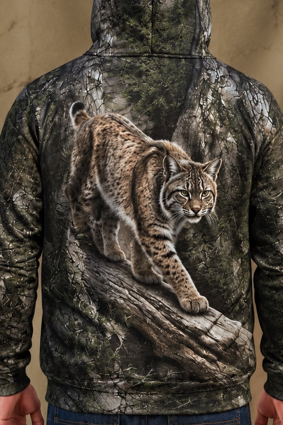 Performance Fleece-Lined Hoodie - Bobcat Cedar Shadow image 4