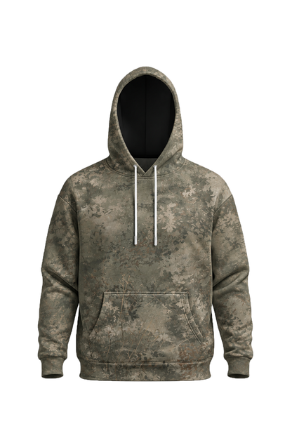 Performance Fleece-Lined Hoodie - Cock and hen pheasant Smoky Sage image 6