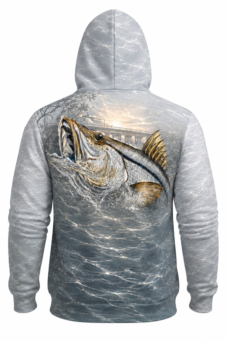 Performance Fleece-Lined Hoodie - Bridge Strike Snook image 5