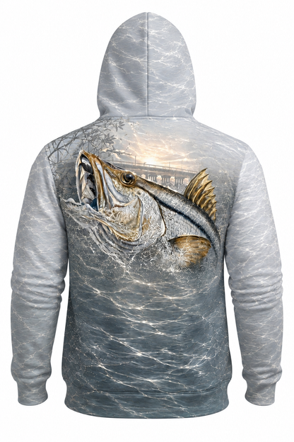 Performance Fleece-Lined Hoodie - Bridge Strike Snook image 5