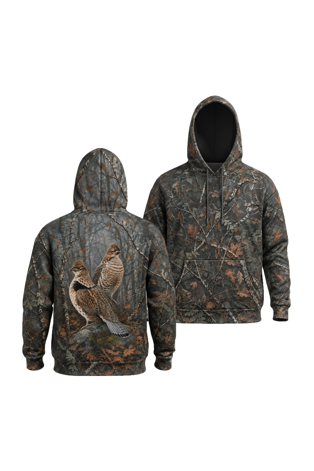 Performance Fleece-Lined Hoodie - Ruffed Grouse Alder Flush image 1
