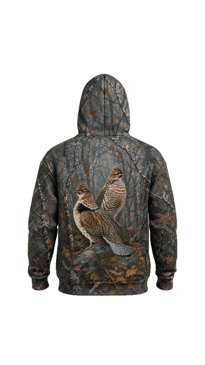 Performance Fleece-Lined Hoodie - Ruffed Grouse Alder Flush image 5