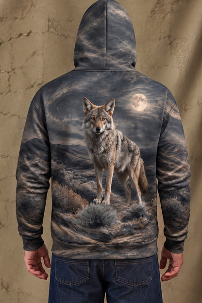 Performance Fleece-Lined Hoodie - Coyote Moonlit Sage image 2