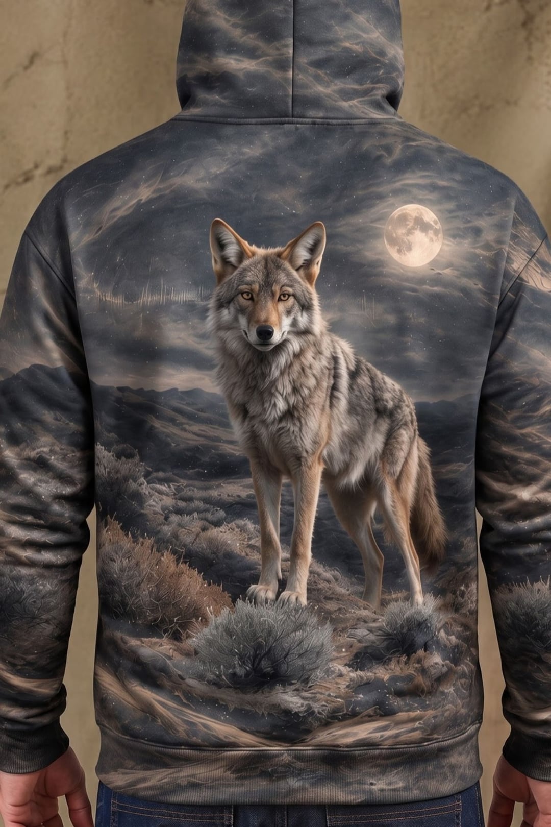 Performance Fleece-Lined Hoodie - Coyote Moonlit Sage image 4