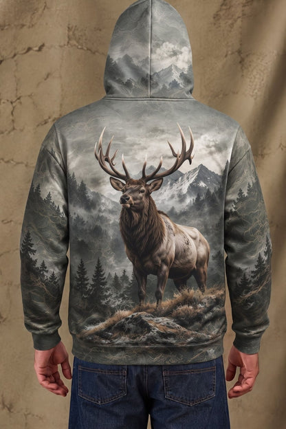 Performance Fleece-Lined Hoodie - Elk High Ridge Monarch image 2
