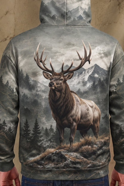 Performance Fleece-Lined Hoodie - Elk High Ridge Monarch image 4
