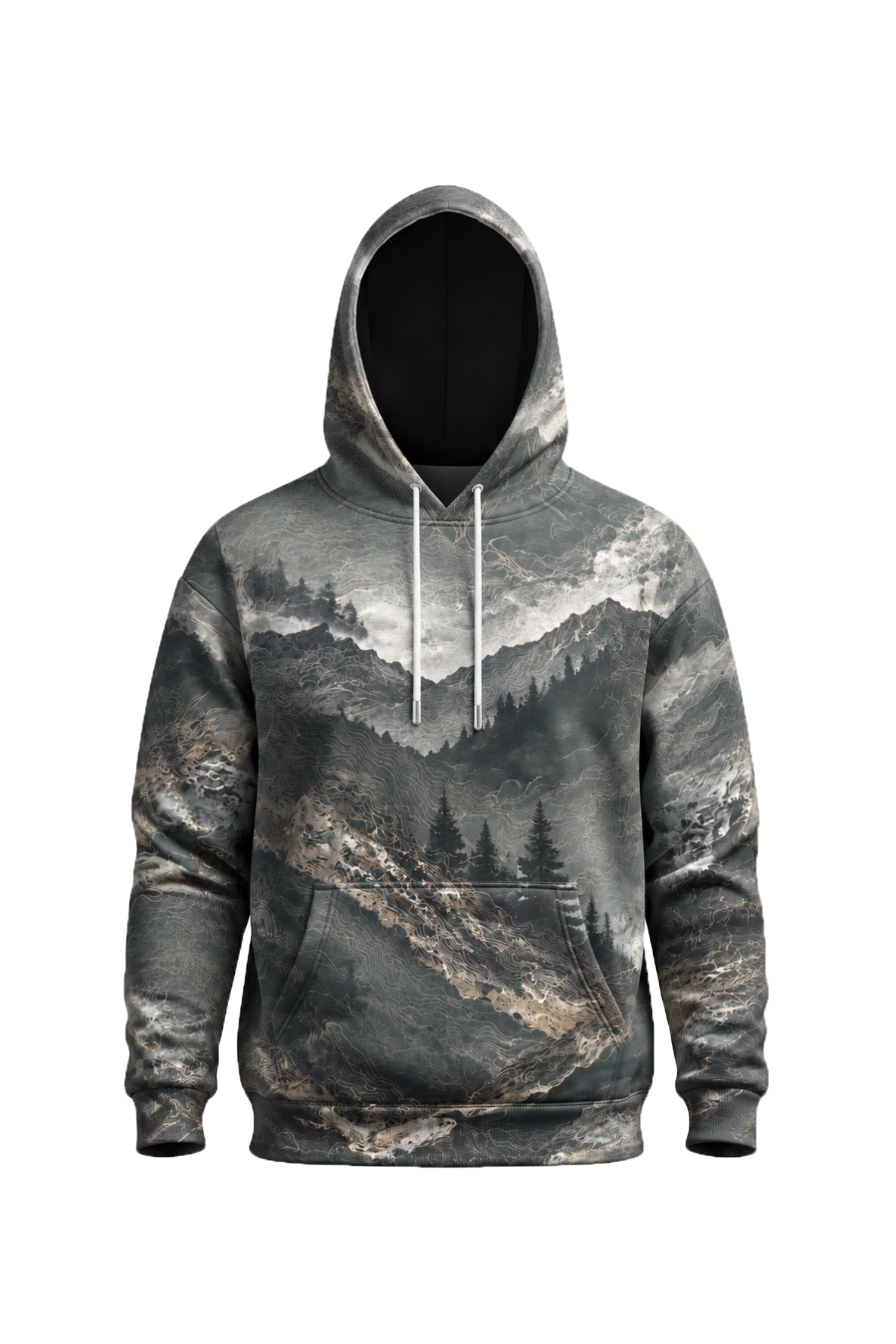 Performance Fleece-Lined Hoodie - Elk High Ridge Monarch image 6