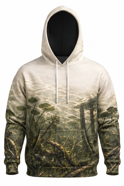 Performance Fleece-Lined Hoodie - Largemouth Dockside Ambush image 6