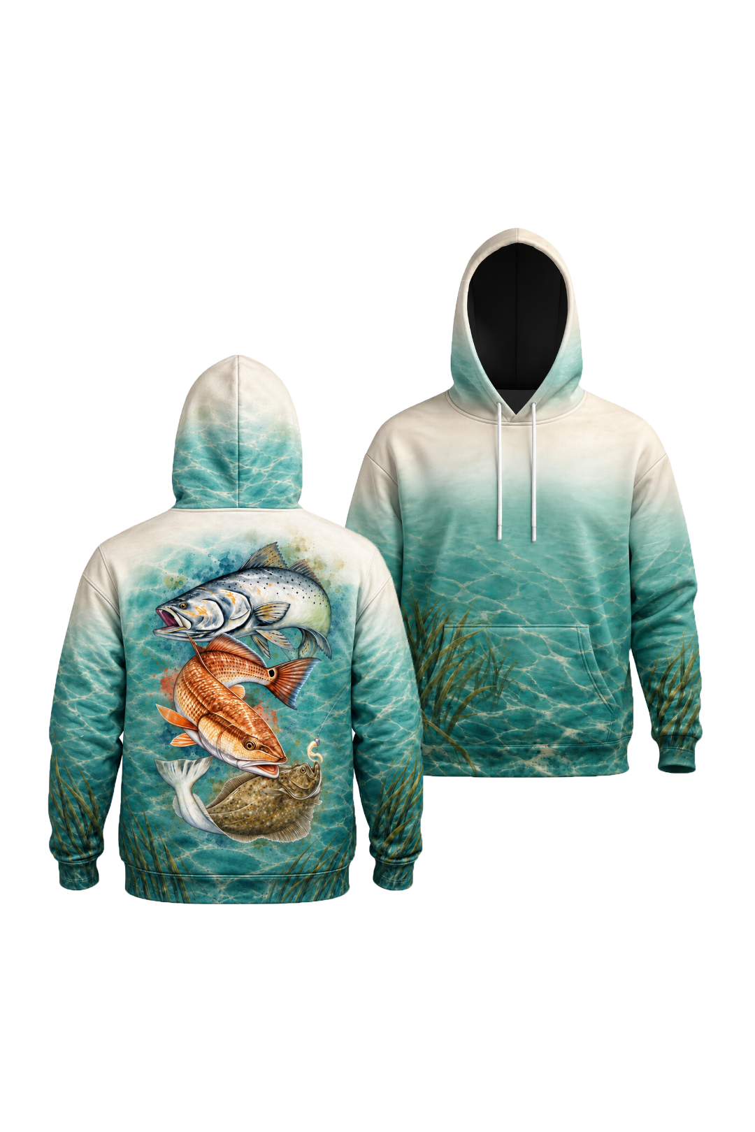 Performance Fleece-Lined Hoodie - Coastal Grand Slam image 1