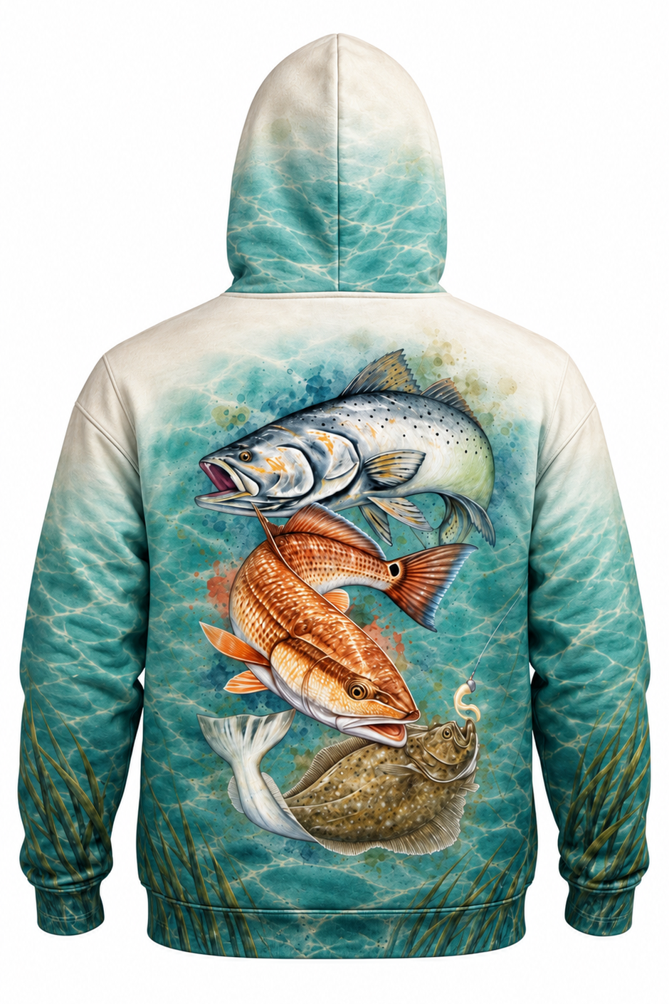 Performance Fleece-Lined Hoodie - Coastal Grand Slam image 5