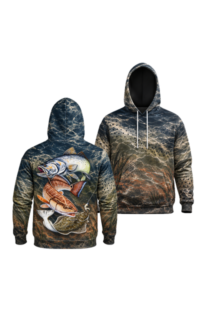 Performance Fleece-Lined Hoodie - Darkwater Grand Slam image 1