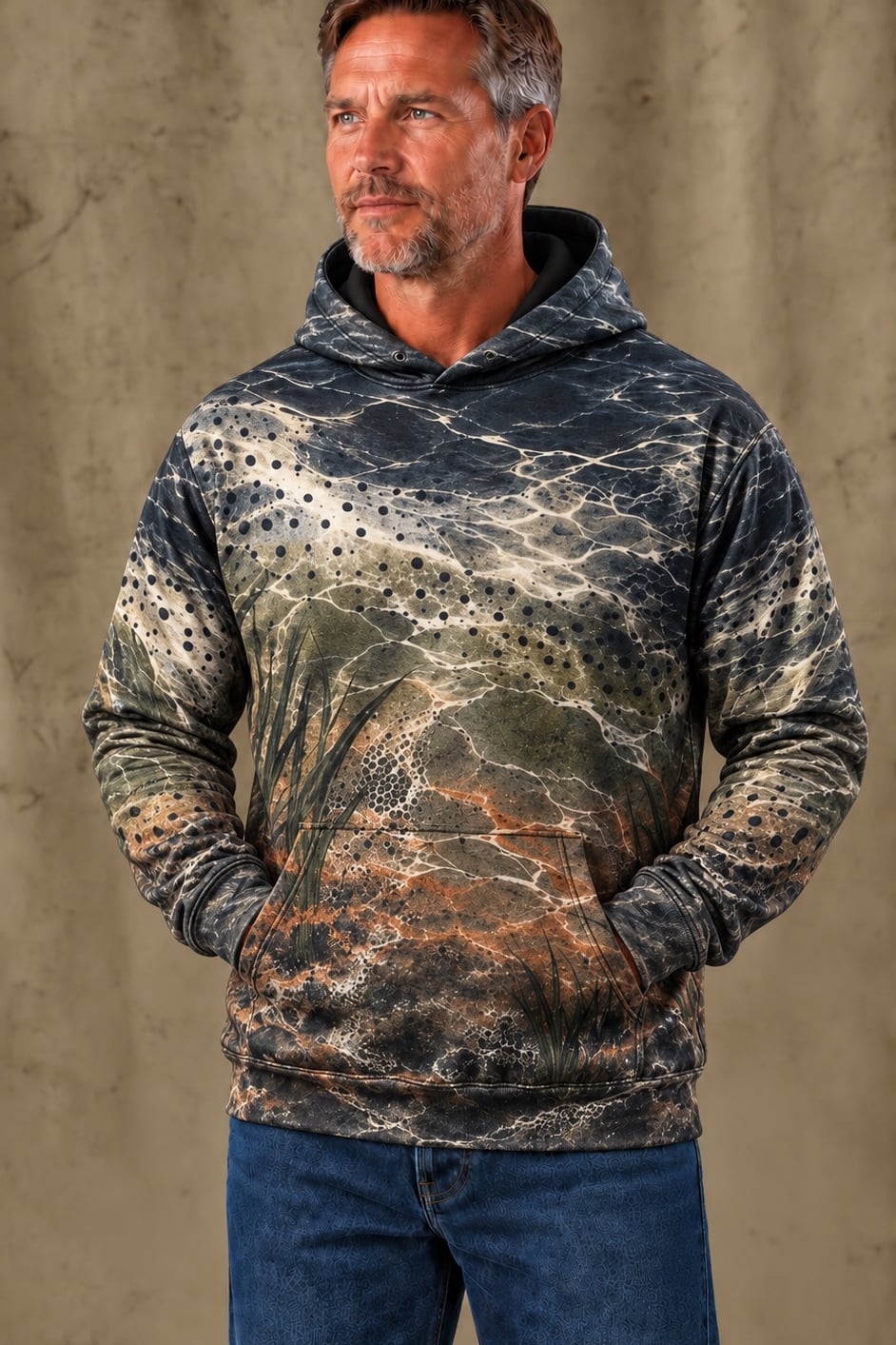 Performance Fleece-Lined Hoodie - Darkwater Grand Slam image 3