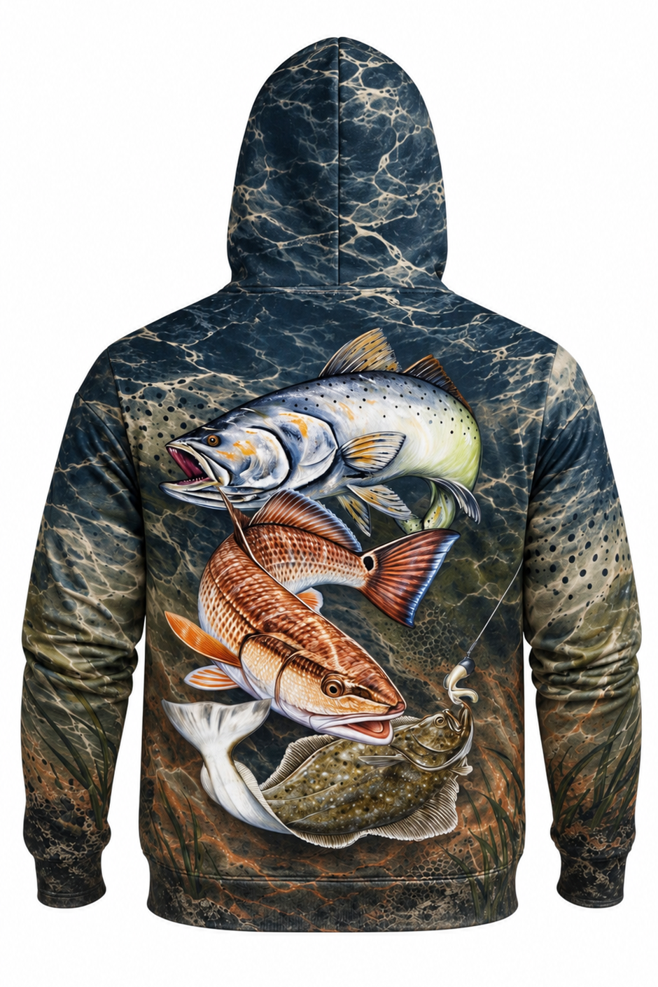 Performance Fleece-Lined Hoodie - Darkwater Grand Slam image 5
