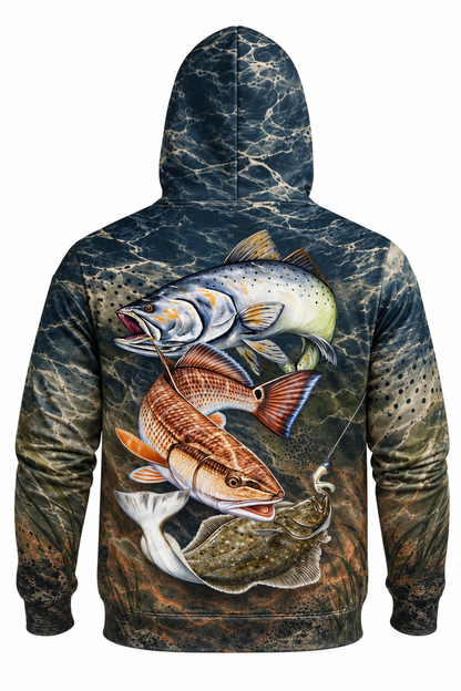Performance Fleece-Lined Hoodie - Darkwater Grand Slam image 5