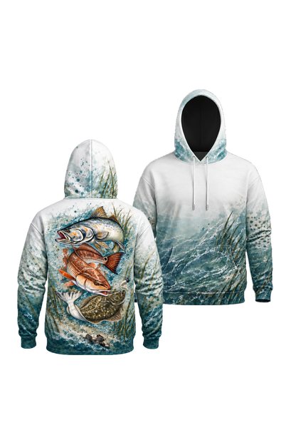 Performance Fleece-Lined Hoodie - Saltmarsh Grand Slam image 1