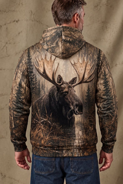 Performance Fleece-Lined Hoodie - Timberland Moose Monarch image 2